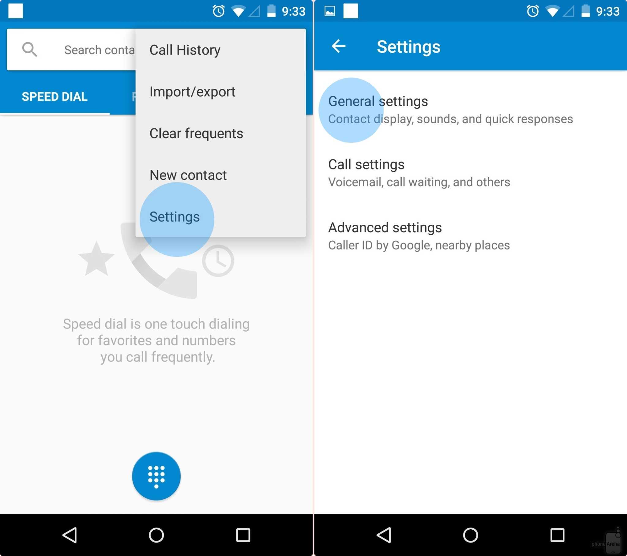 How to decline incoming calls with messages using on Android KitKat & Lollipop