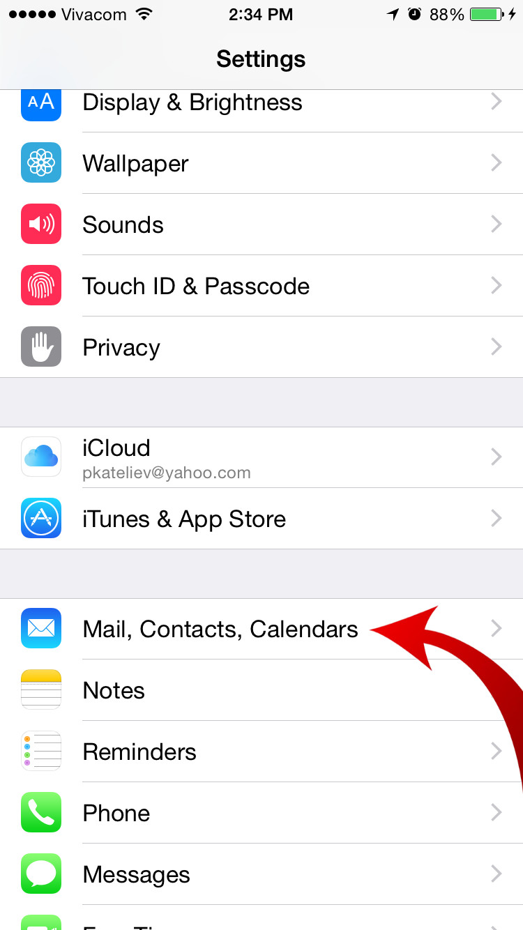 How to Transfer Contacts and Calendar Schedule from Android into iPhone