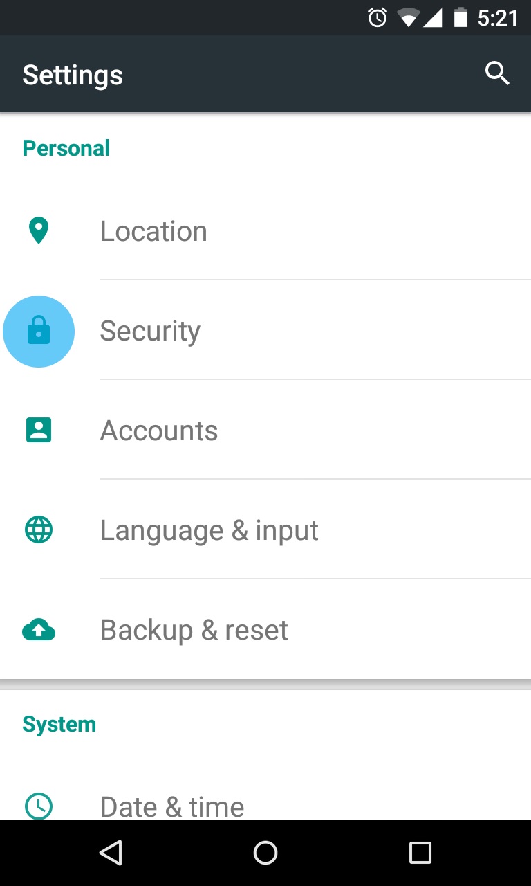 How to secure Your Google Lollipop Device