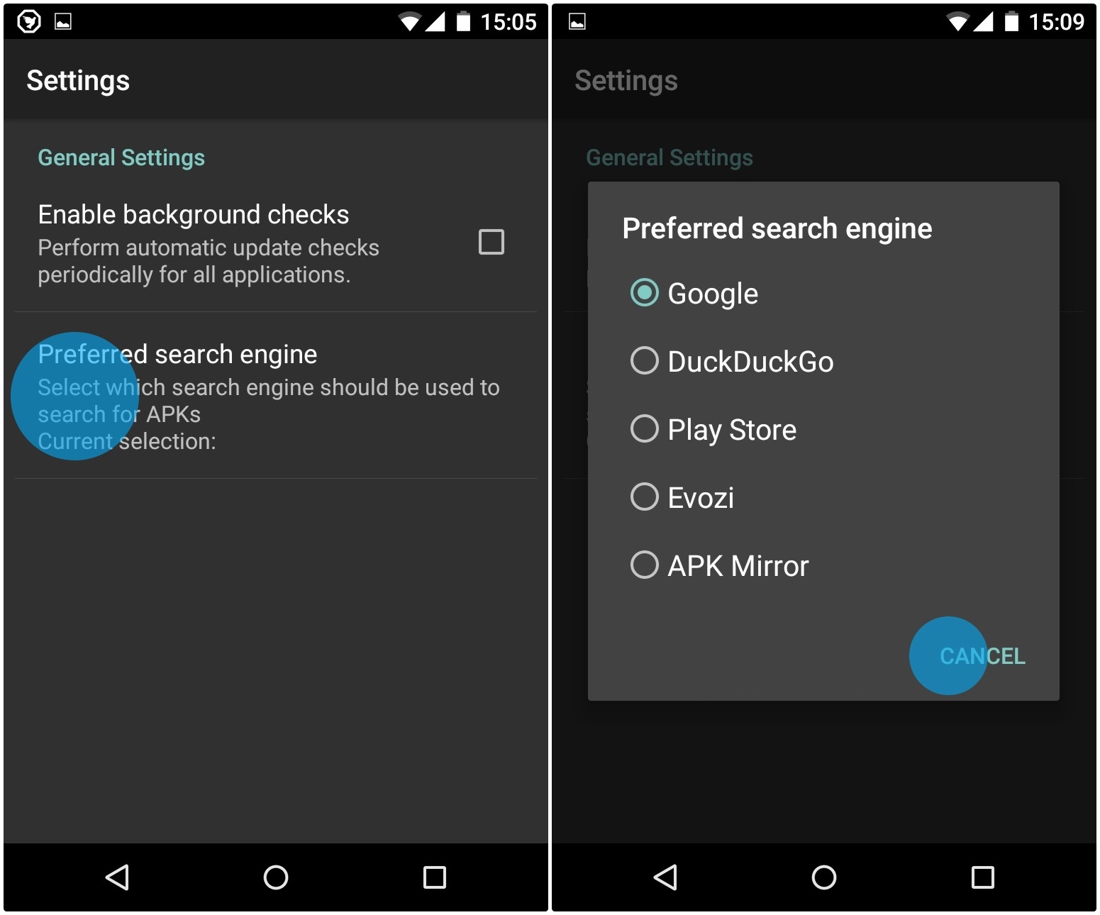 How to track updates the Android apps you didn't get from the Google Play store