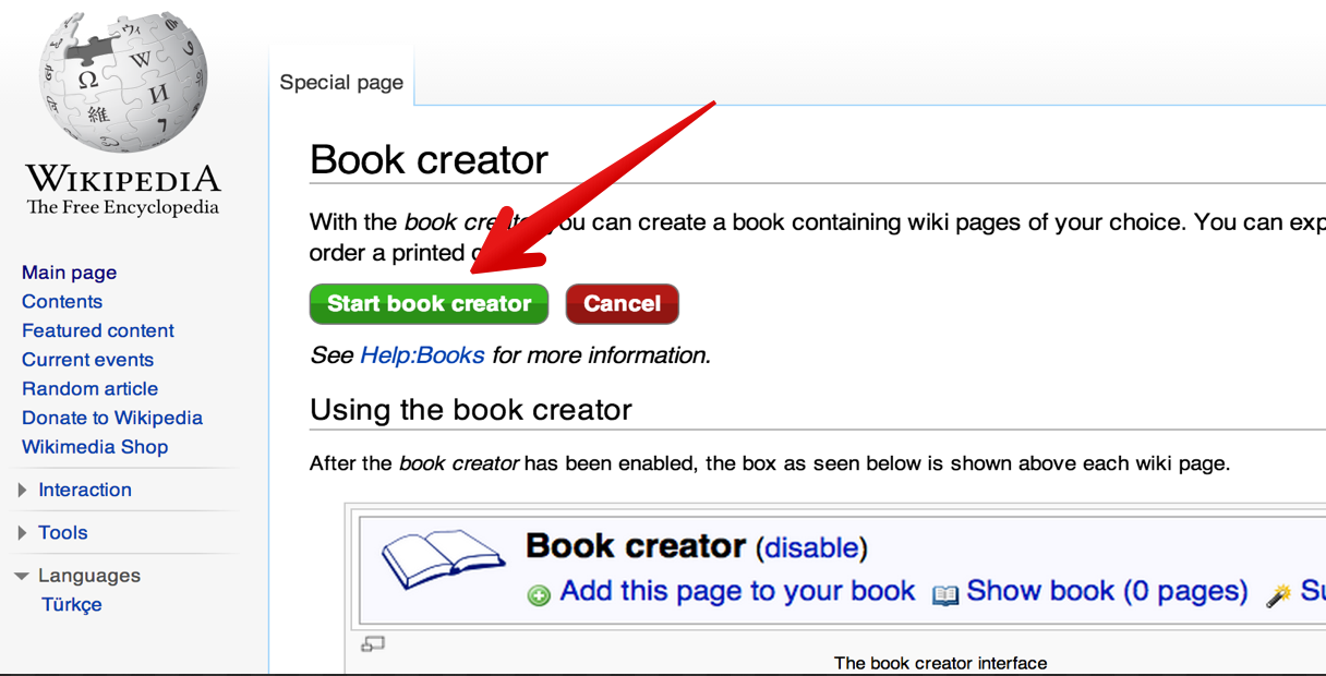 How to Create Wikipedia E books  PDF File format