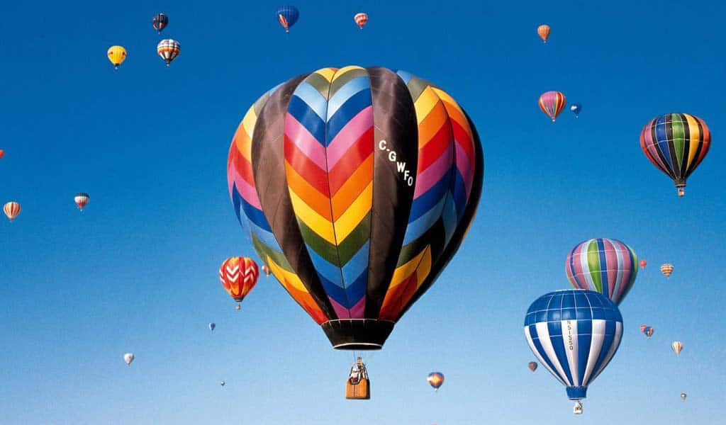 Most interesting Places for Balloon Rides