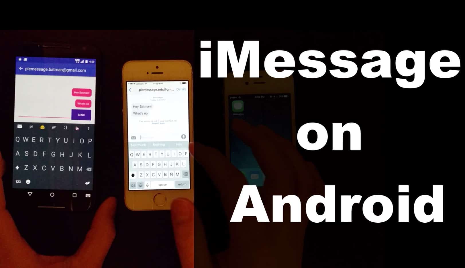 How to Use Apple’s iMessage in Your Own Android Device