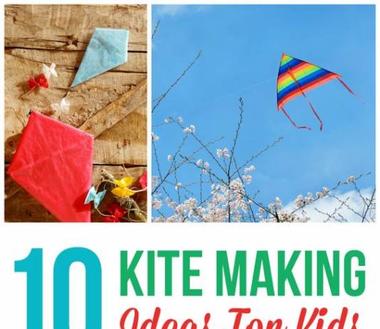 Flying Kite with Your Kids