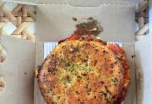 Domino's burger pizza
