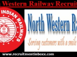North Western Railway Recruitment 2017